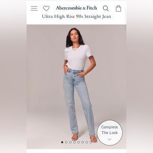 Abercrombie and Fitch Straight leg jeans